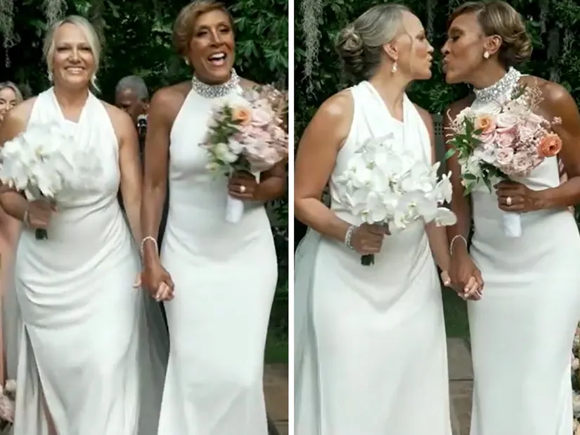 Robin Roberts and Amber Laign’s Backyard Wedding Is a Must See